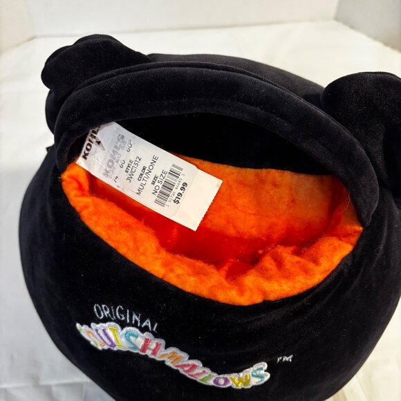 Squishmallows Stump Cat Skeleton Plush Halloween Treat Pail With Handle 2022 - Picture 6 of 12